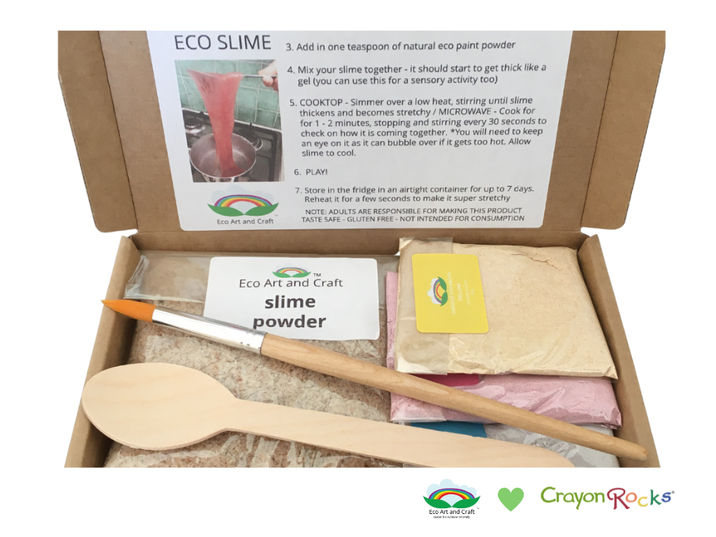 Eco Craft -  Natural Slime Making Kit For Sensory Play